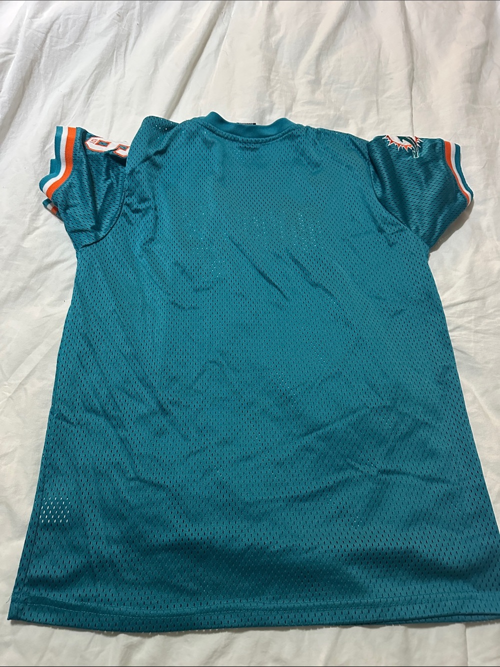 NFL Miami Dolphins Teal and Orange Team Jersey Tee - Picture 8 of 8